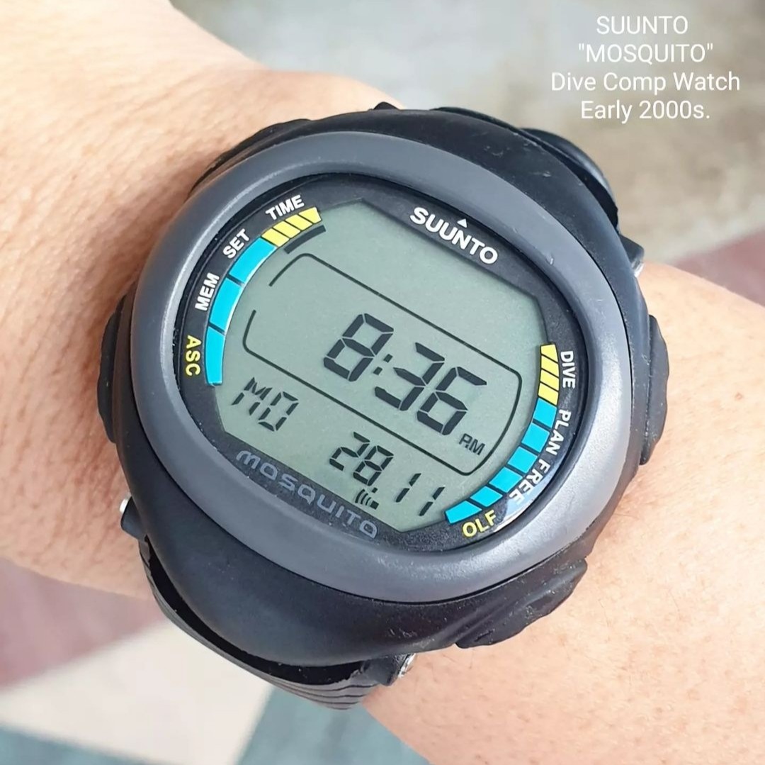 Suunto dive computer digital watch WatchCharts Marketplace