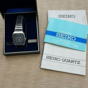 Seiko H357, Herren Chronograph Duo display, vintage, Quarz | WatchCharts