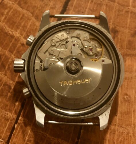 Tag Heuer CE 2118 Stainless Steel Watch ONLY Valjoux 7750