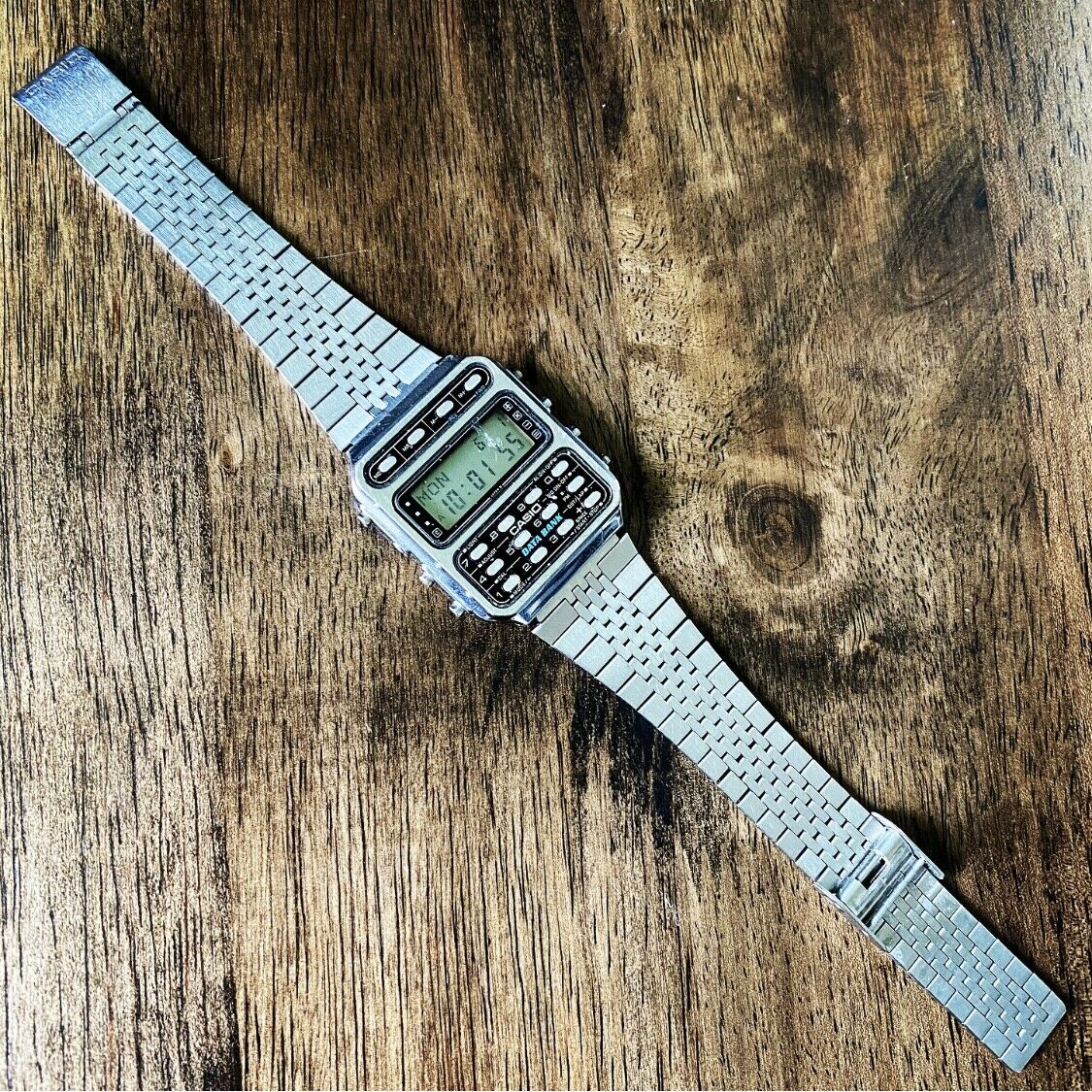 RARE Vintage 1984 Casio CD-401 FIRST Data Bank Watch, Made