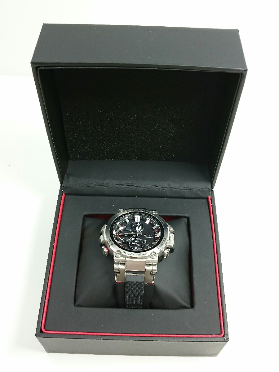 Casio G-Shock MTG-B1000-1AJF Men's Solar Radio Watch main image 1