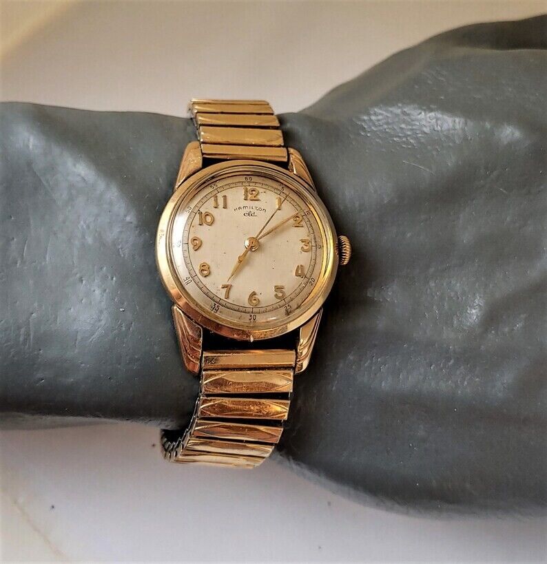 Vintage 1953 10k Gold-filled Hamilton Lyndon CLD Men's Watch