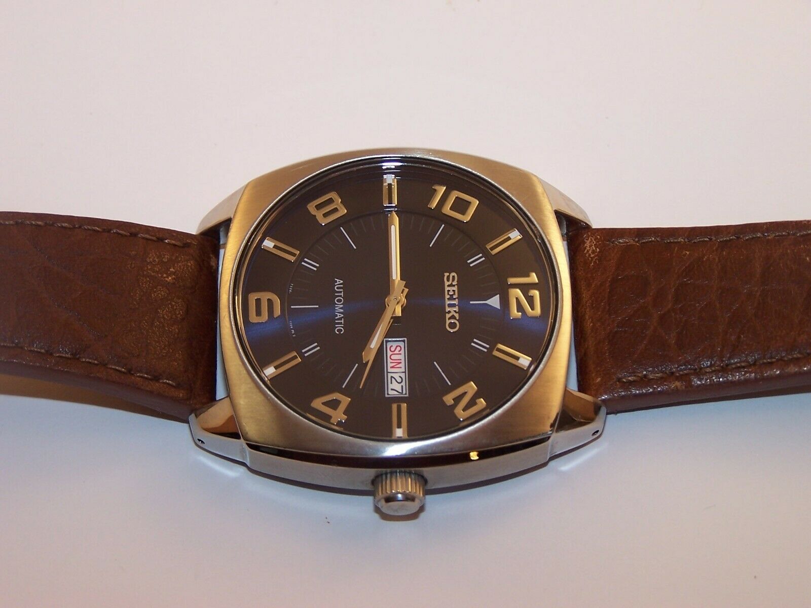 Men's Seiko 7S26-04D0 Automatic 21 Jewel Stainless Steel Watch