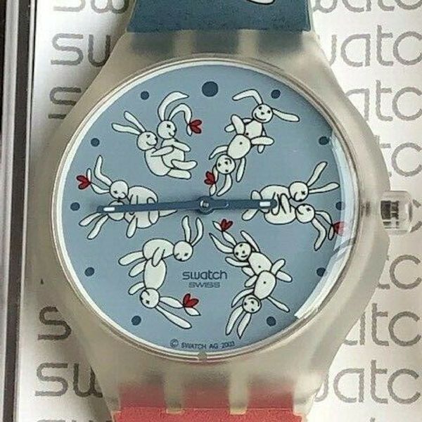 RARE Swatch BUNNYSUTRA Touch Game Watch + BOX & PAPERS