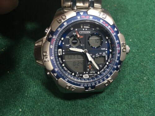 Citizen C720 Wingman Temp Promaster Watch Super Condition Boxed