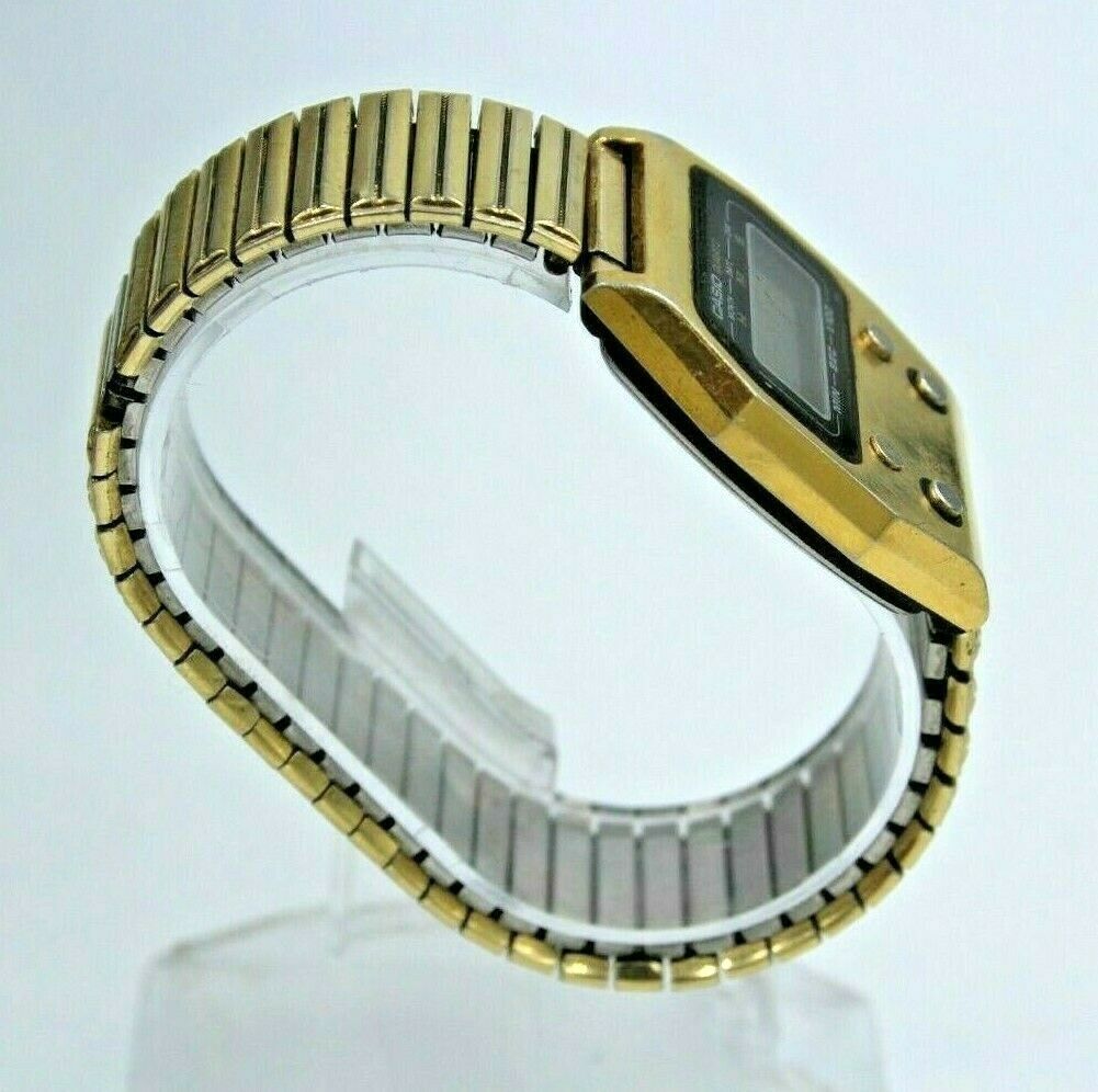 Vintage Casiotron Casio 52QS-14 Japan, Chrono Watch Free