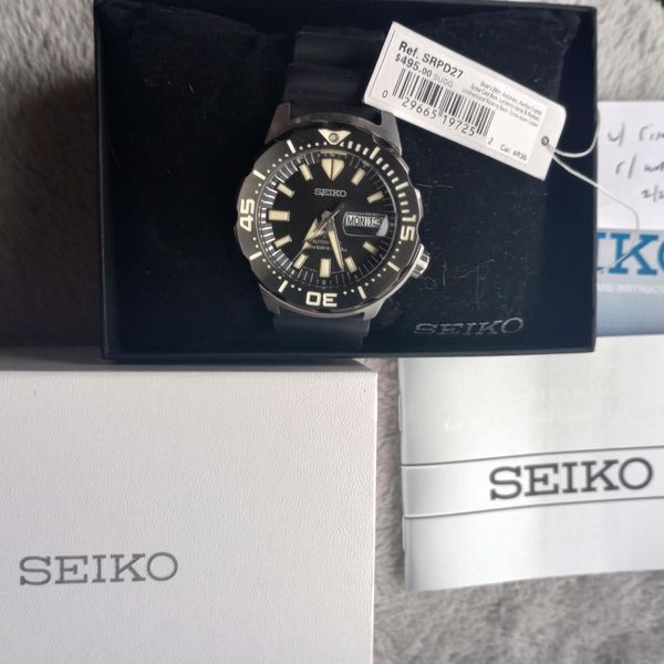 [WTS] Seiko Prospex Monster SRPD27 - Full Kit - $240 Shipped in the US ...