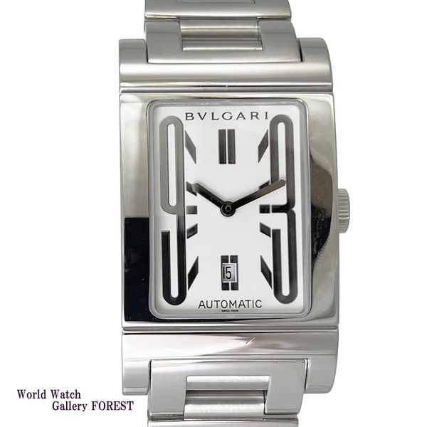 Bvlgari BVLGARI Retangoro RT45S Used Men's Watch Automatic Winding