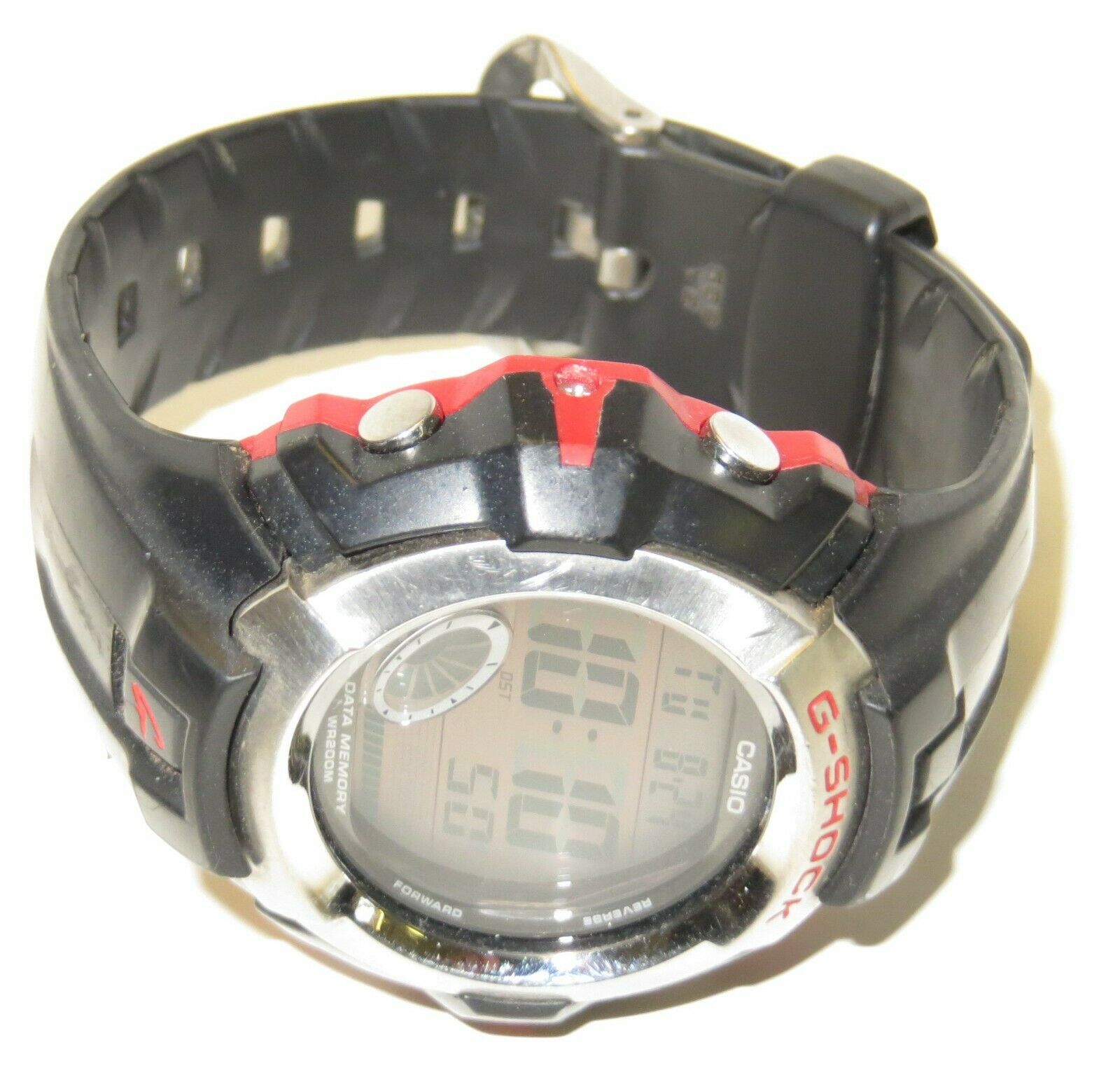 G-shock Casio Watch G-3011 Data Memory Model 2454 New Battery 