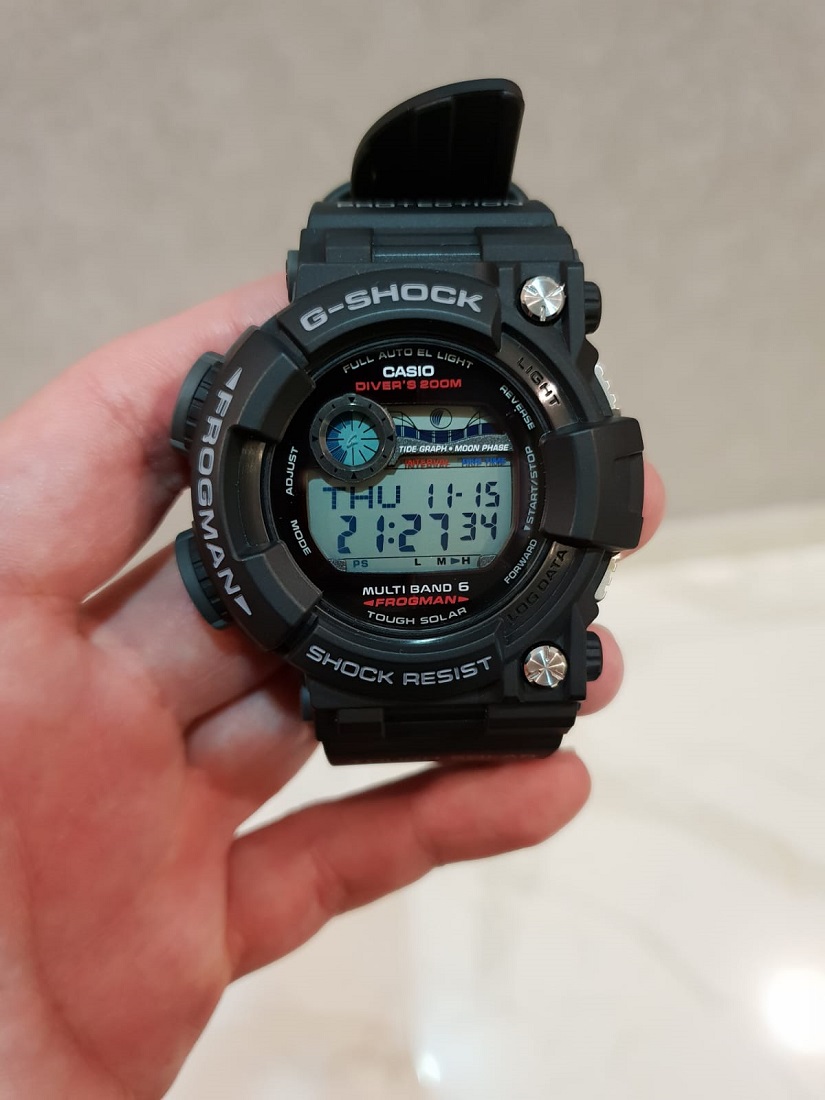 Casio G-SHOCK GWF-1000-1JF Frogman Solar Dive Watch