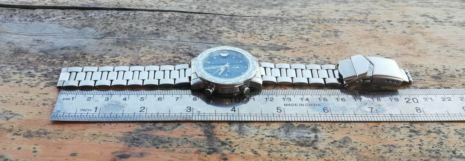 Seiko World Time ANA All Nippon Airways Alarm 5T52 JDM Limited