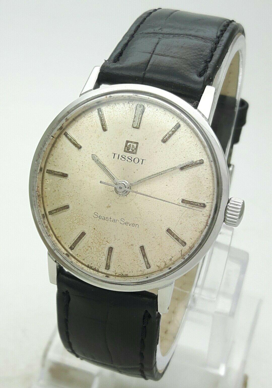 Vintage Tissot Seastar Seven 17J Hand Winding Cal 781 1 Swiss