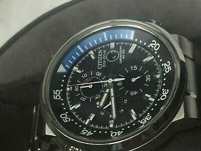 Mens Citizen Endeavor Eco-Drive Chronograph WR200 Watch B612