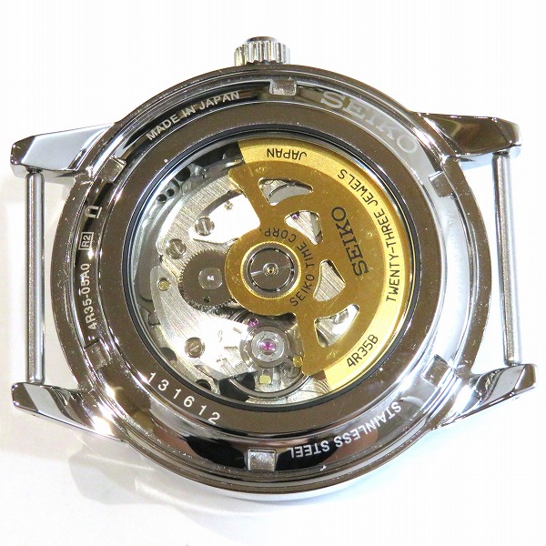 Seiko Presage 4R35-05A0 Back Skeleton Automatic Watch Watch Men&