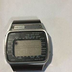 Vintage Seiko WORLD TIME Watch A358-5000 Parts or Repair | WatchCharts