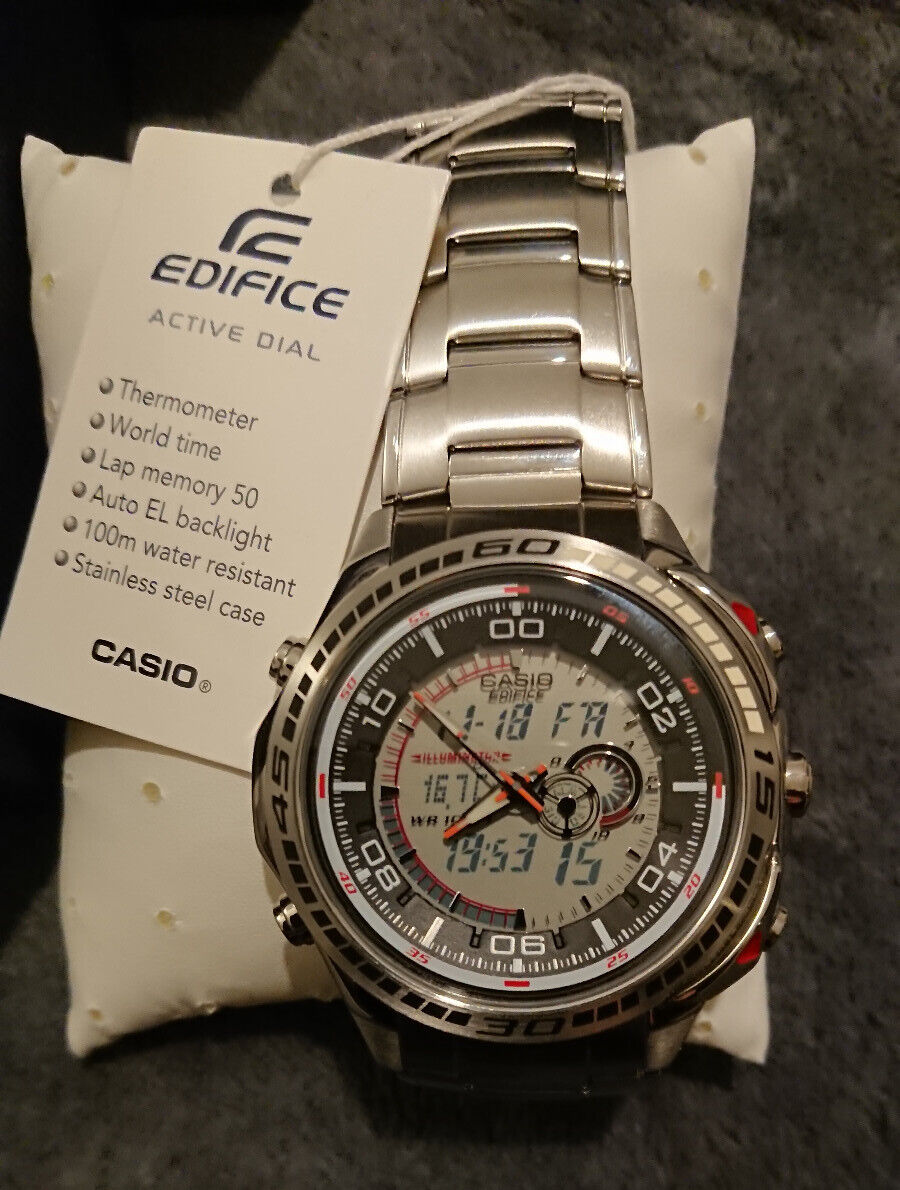 Casio Edifice EFA 121D 7AVDR In Great Condition With Original Packaging WatchCharts Marketplace