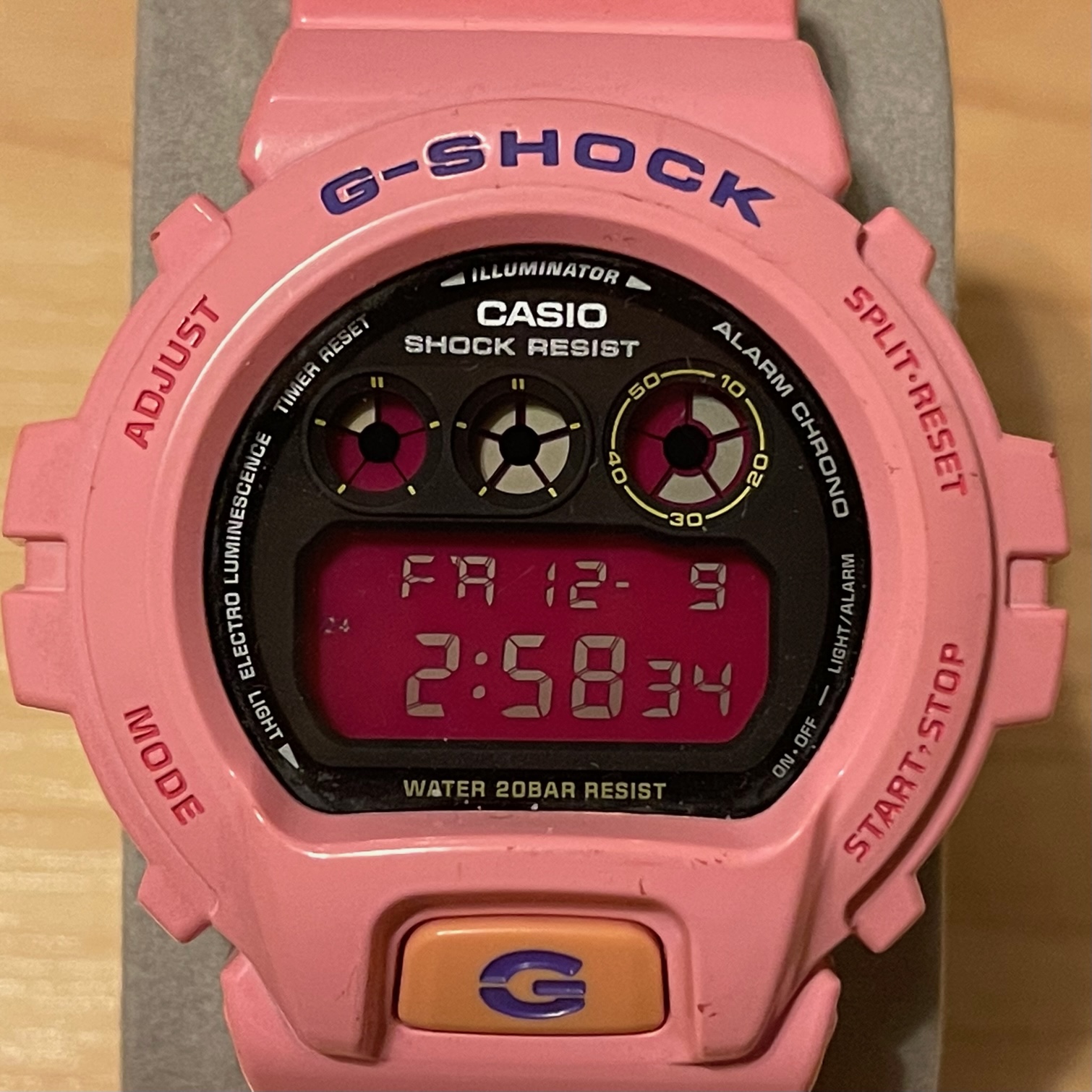 WTS] Casio G-Shock DW-6900SN-4 Bubblegum Pink Crazy Colors