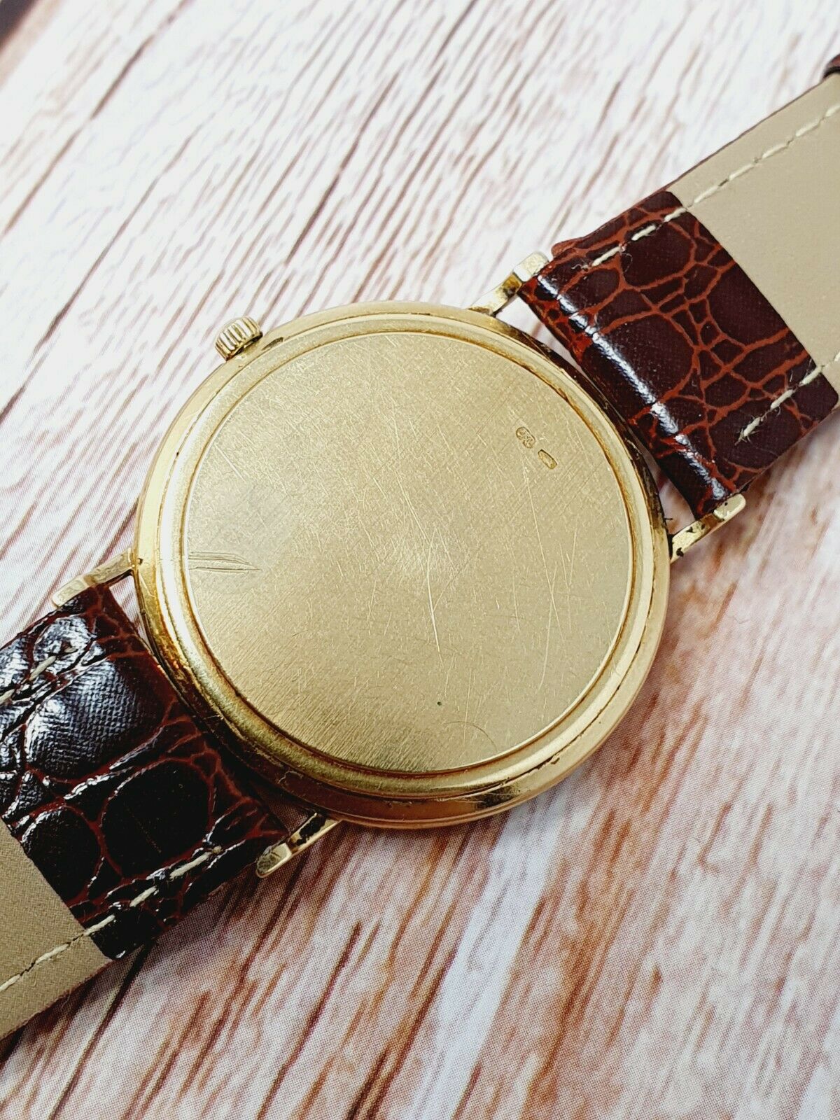 Vintage 18k Solid Gold OMEGA Seamaster Jubilee BA 196.750 MZ Watch