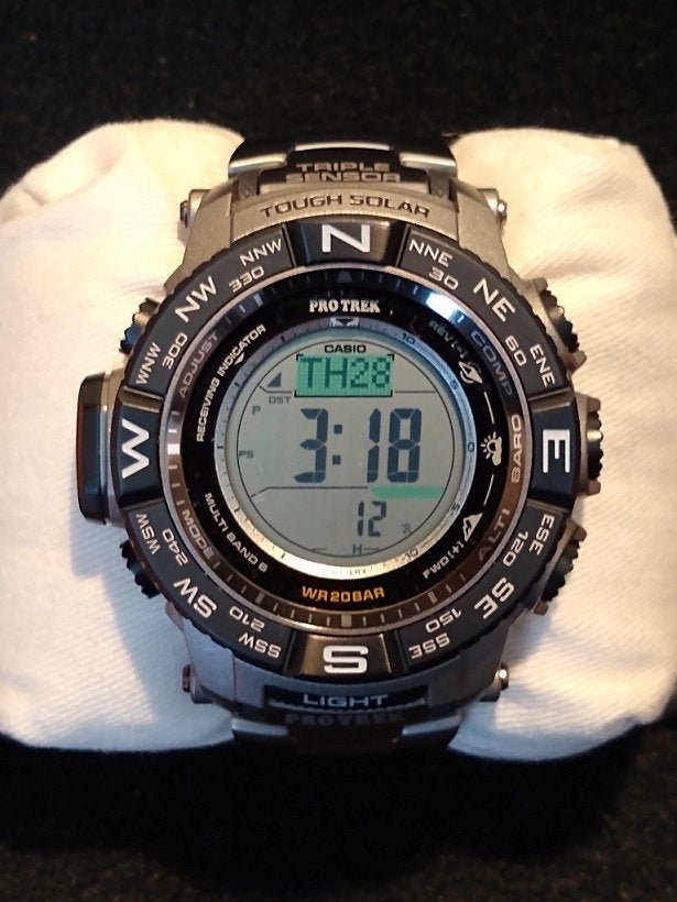 ***SOLD*** Casio Protrek PRW-3500T-7CR Titanium | WatchCharts Marketplace