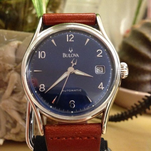 Sold rare vintage Bulova automatic BVC301 | WatchCharts Marketplace