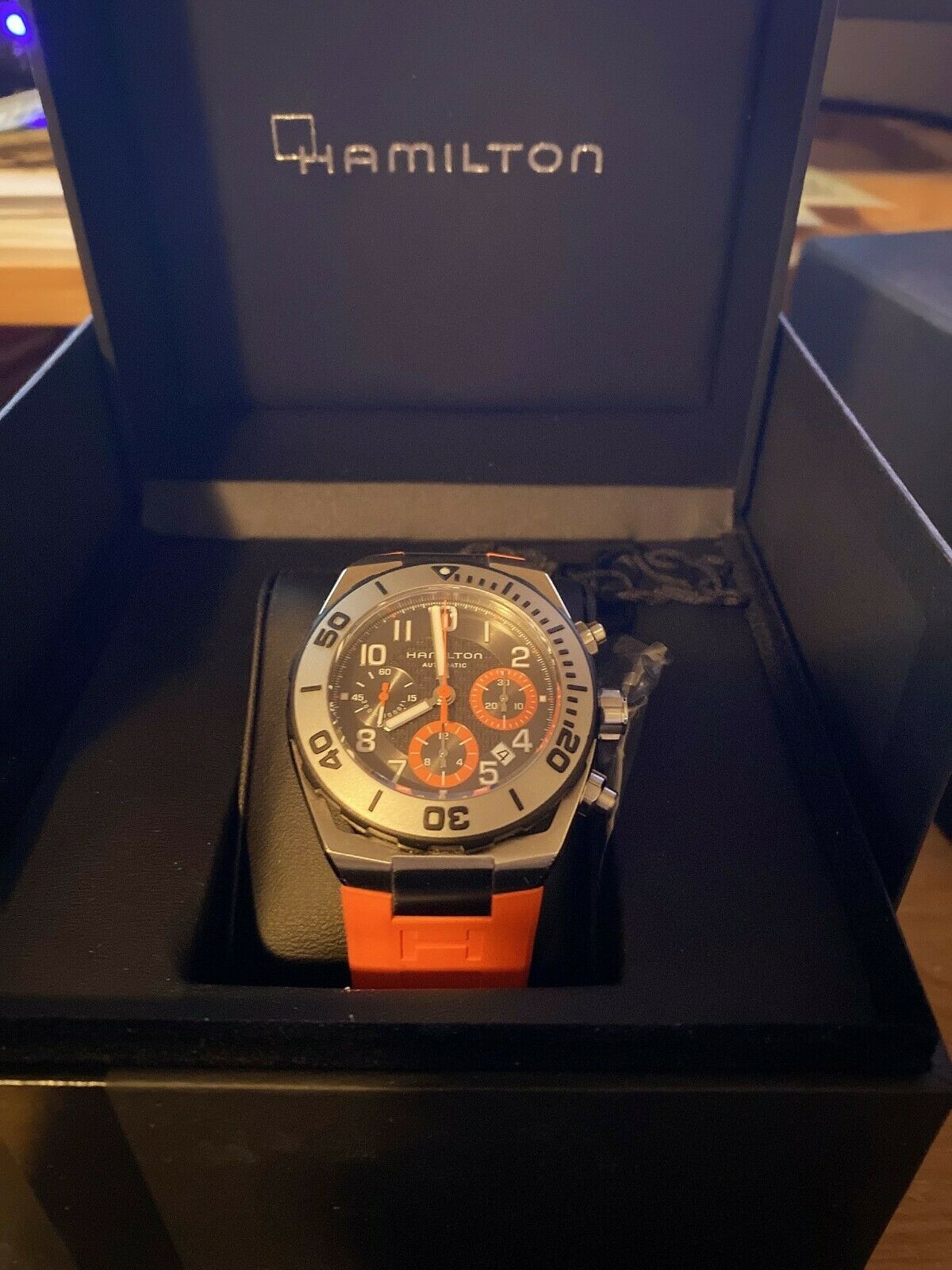 Hamilton navy sub hot sale auto chrono