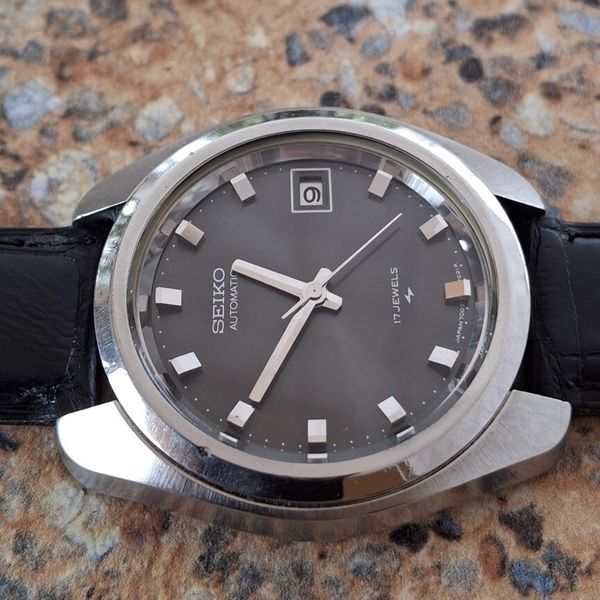 【SEIKO】アンティーク　自動巻き　7005−7030　シルバー【ジャック品】 2025年最新】7005-7030の人気アイテム - メルカリ