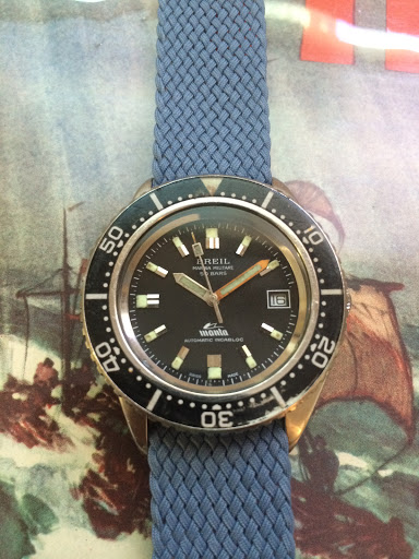 Vintage Breil Manta 500m Marina Militare Auto Fresh From IWW