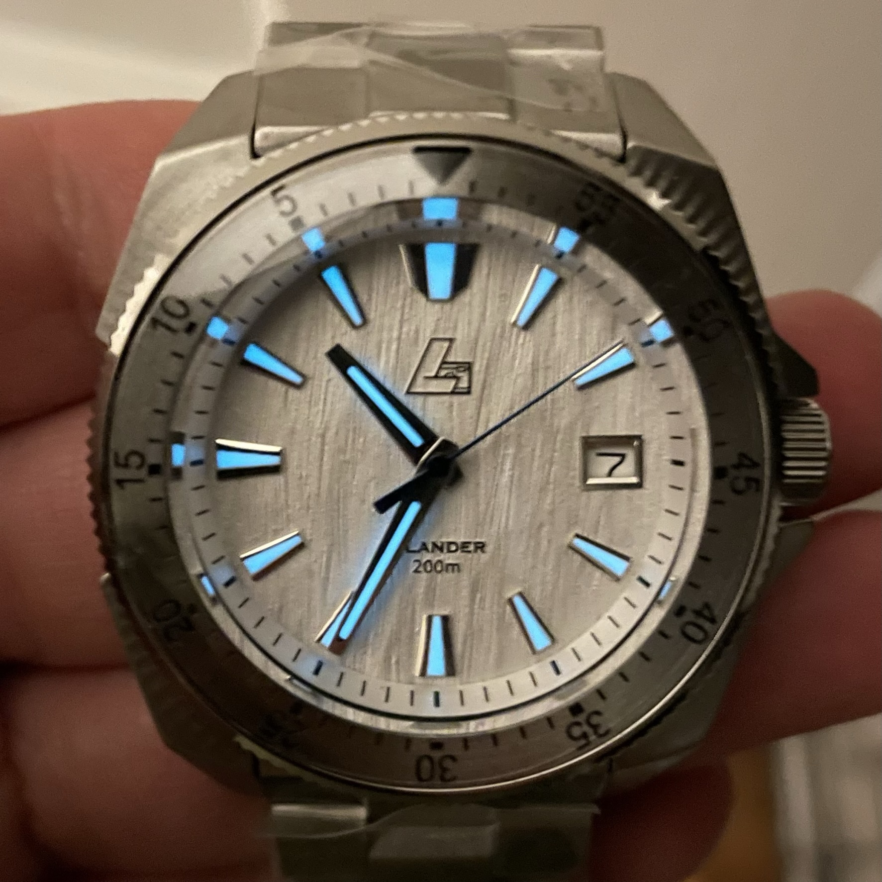 WTS] Islander Glacier Limited Edition Automatic Dive Watch X Lume 