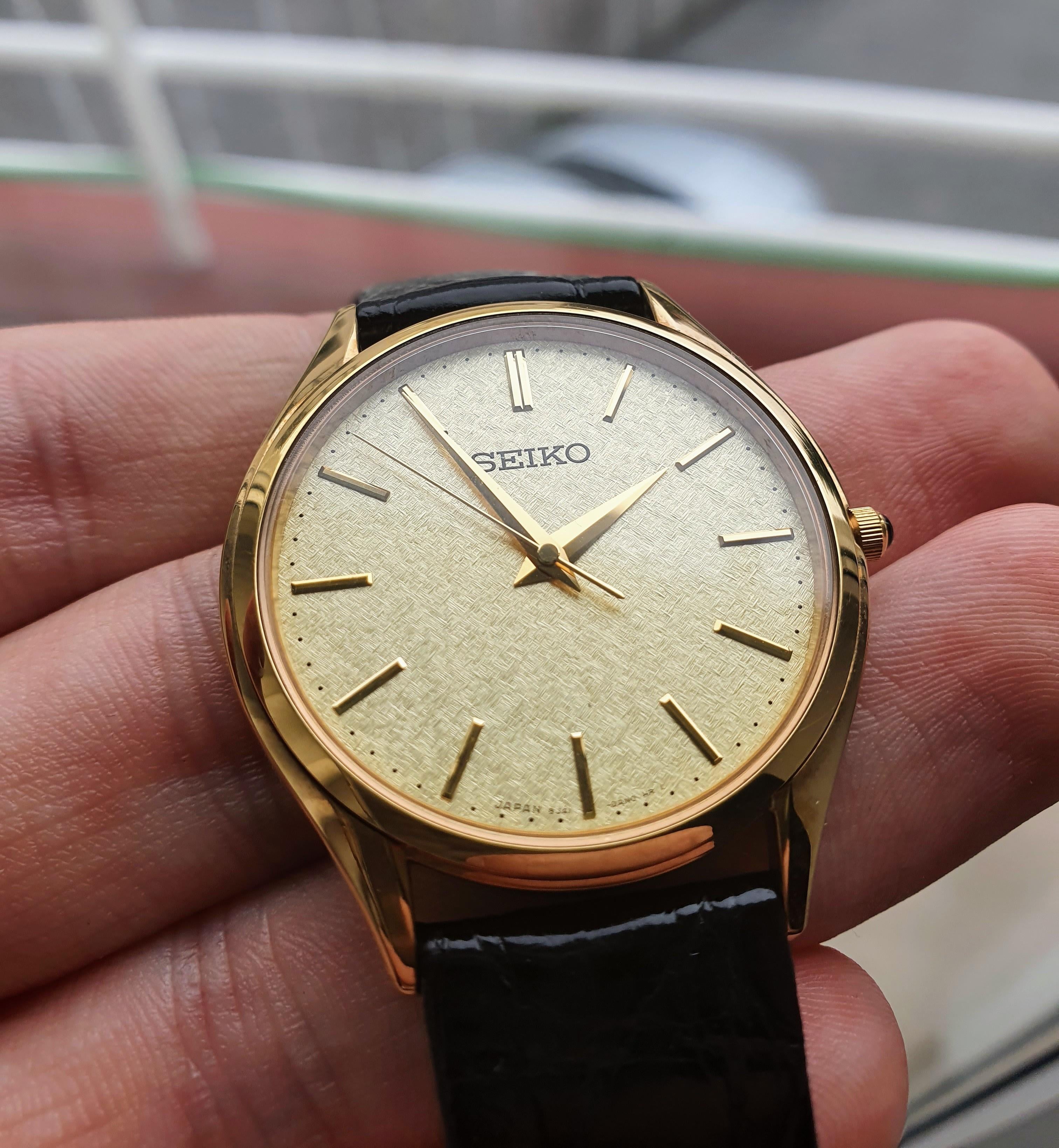 最新のデザイン SEIKO ドルチェ SACM150/8J41-0AJ0 サファイアガラス 