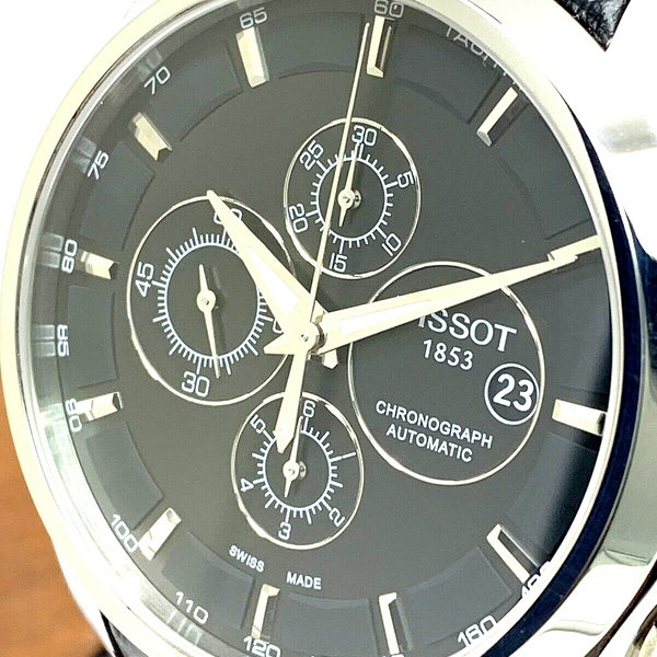 Tissot Men's Watch Swiss Quartz Chronograph Black Dial T0356271605100 ...