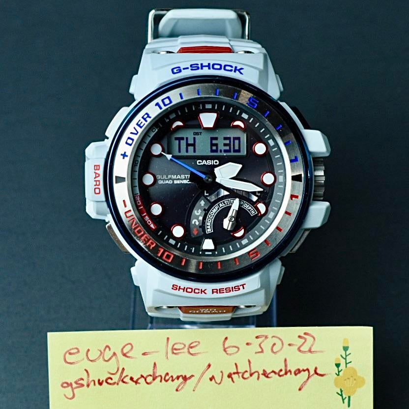 CASIO　G-SHOCK　GWW-Q1000K-7AJR CASIO G-SHOCK GWN-Q1000K-7AJR Love The Sea And The Earth