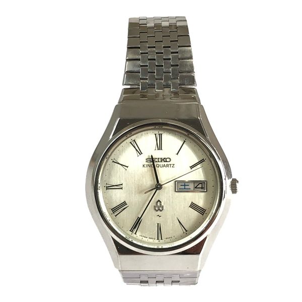 [Used] [Men's] SEIKO KING QUARTZ 0853-8005 Seiko King Quartz Day Date ...