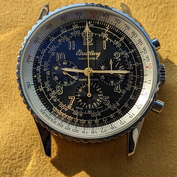 [$5,000 USD] Breitling Old Navitimer Mechanique Lemania Display ...