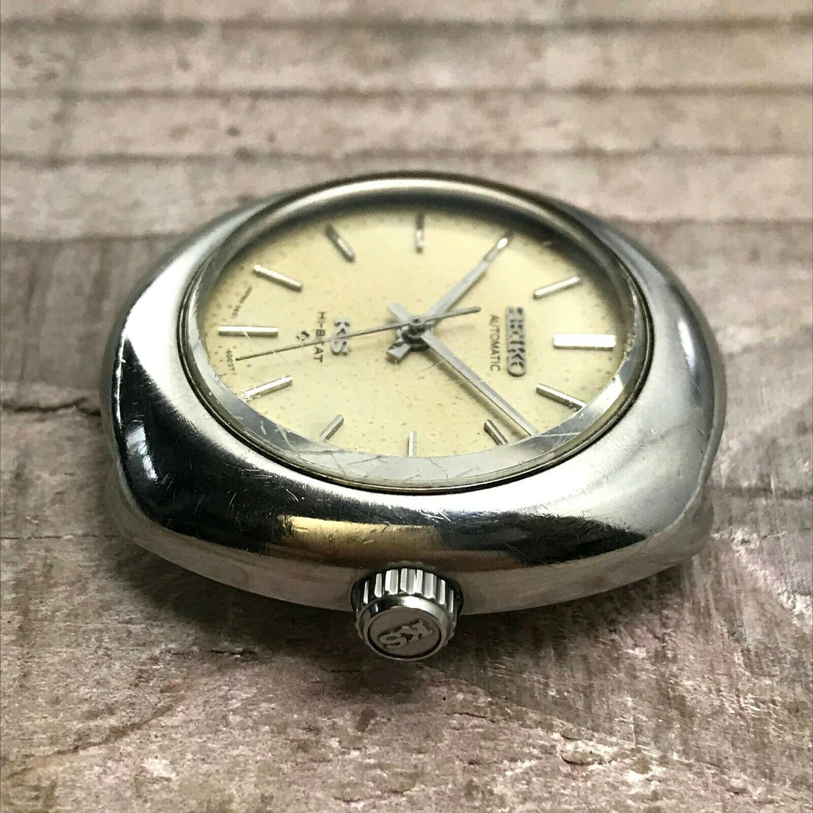 Vintage 1970's JAPAN KING SEIKO 5621-6000 Hi-Beat Automatic