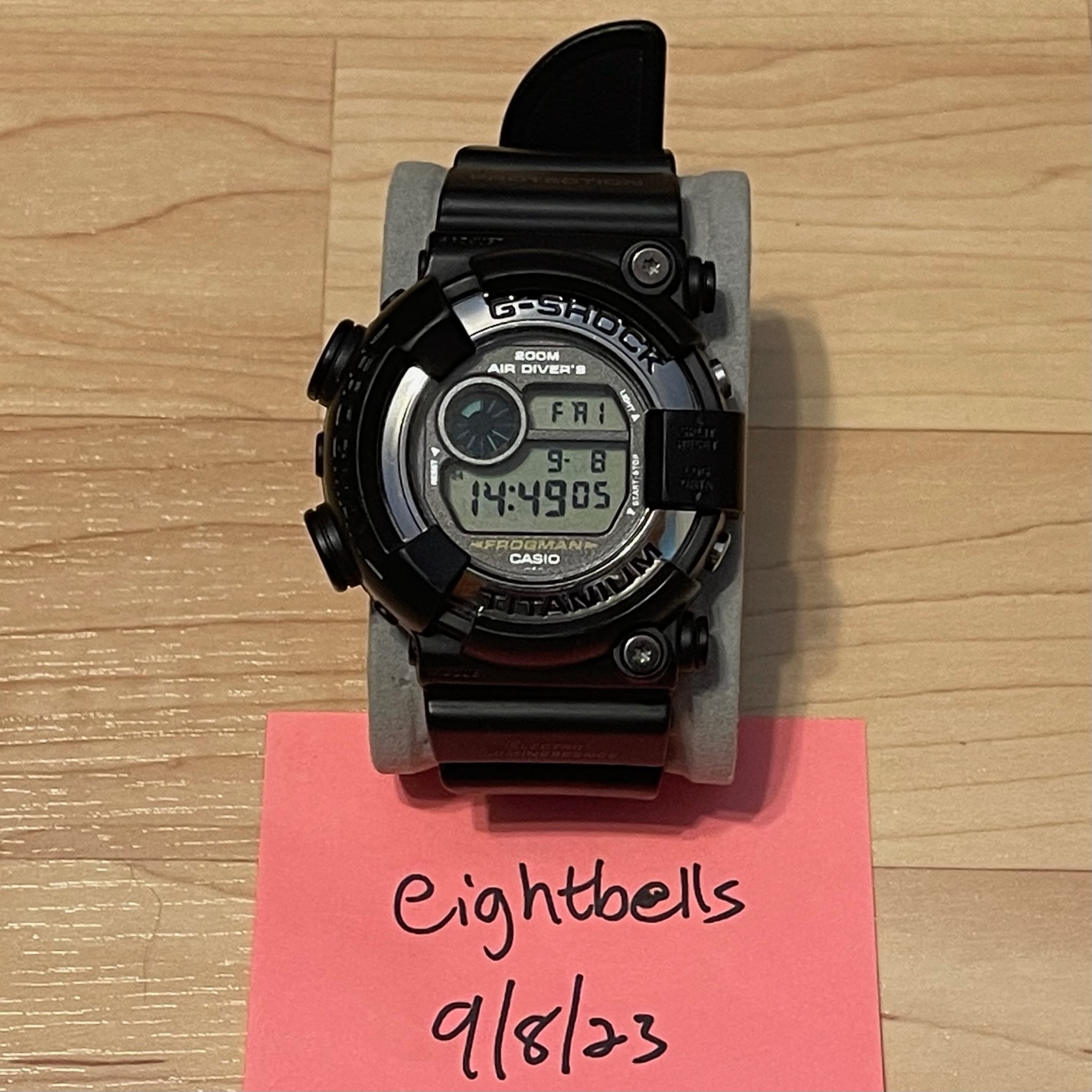 WTS] Casio G-Shock DW-8200MS-8T Frogman w/DW-8200BK-1 Black Bezel