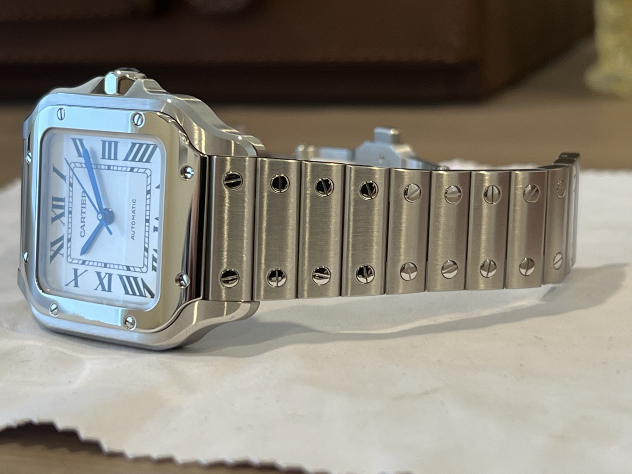 Cartier santos 2018 discount medium