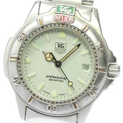 TAG HEUER 4000 Series Professional 200m 999.713K Date Quartz Boy