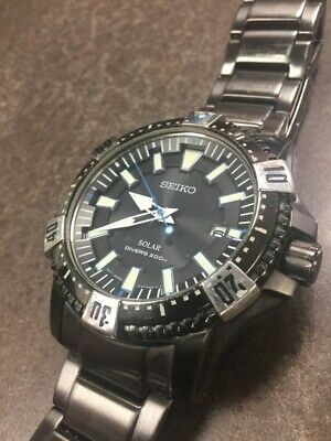 SEIKO SOLAR DIVER'S 200M - V157-0AS0 - STAINLESS STEEL GENT'S