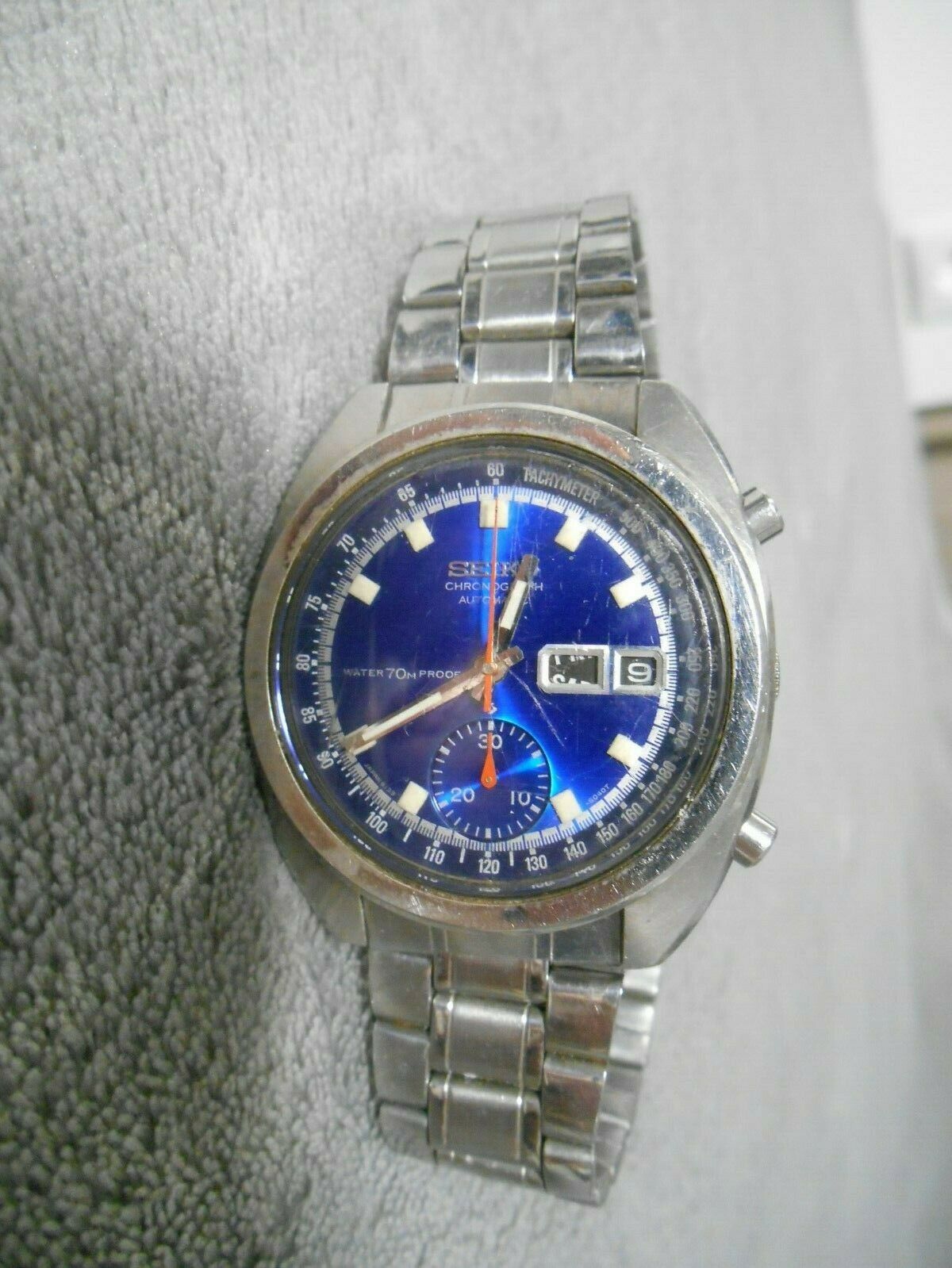 SEIKO 6139 - 6010 VINTAGE Original Chronograph Automatic Japan ...