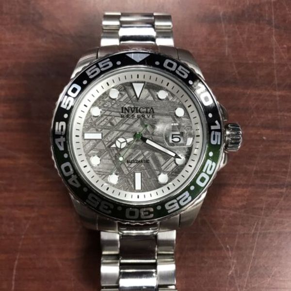 Invicta Reserve 34201 Geniune Meteorite Dial Diver Watch | WatchCharts ...