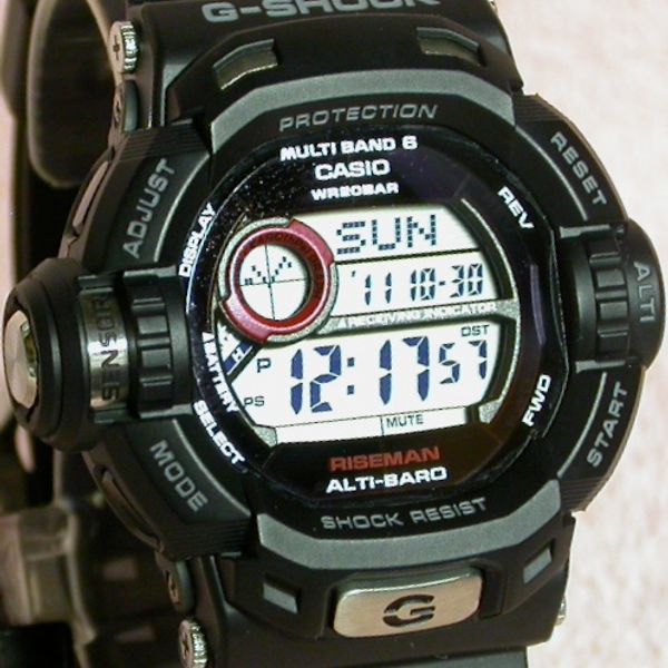 **SOLD**Like New Casio Riseman GW-9200 G-Shock Multiband 6 Atomic Tough ...