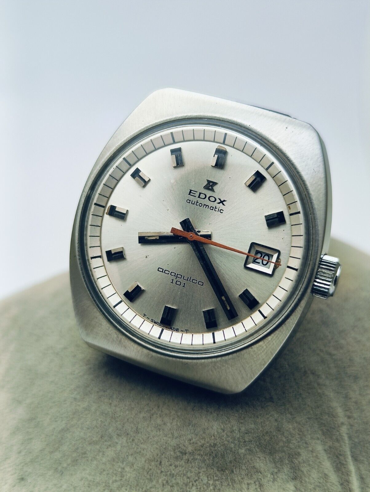 Vintage Edox acapulco 101 Automatic 21J Cal. 2472 ETA Swiss 36mm