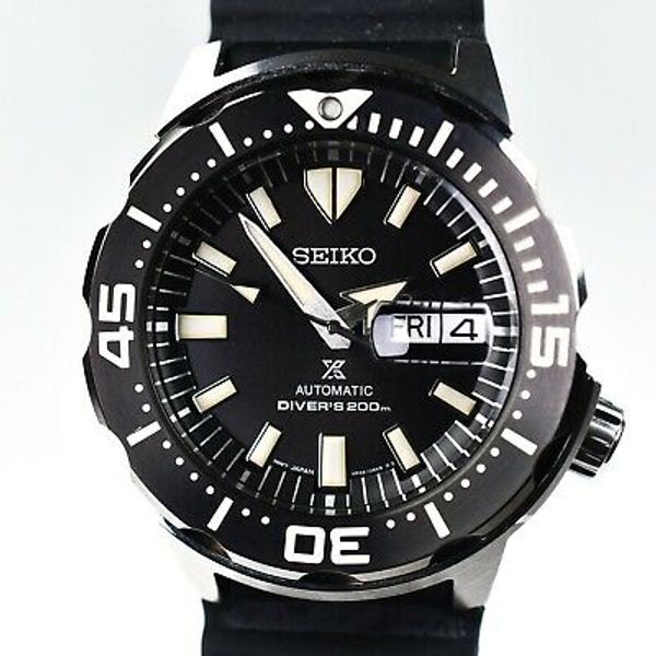 Seiko Monster Prospex 4r36-07b0 SRPD27K1 42mm 200m Automatic