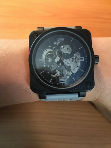 Bell and Ross BR 01 Automatic Skeleton Watch Rare Exclusive