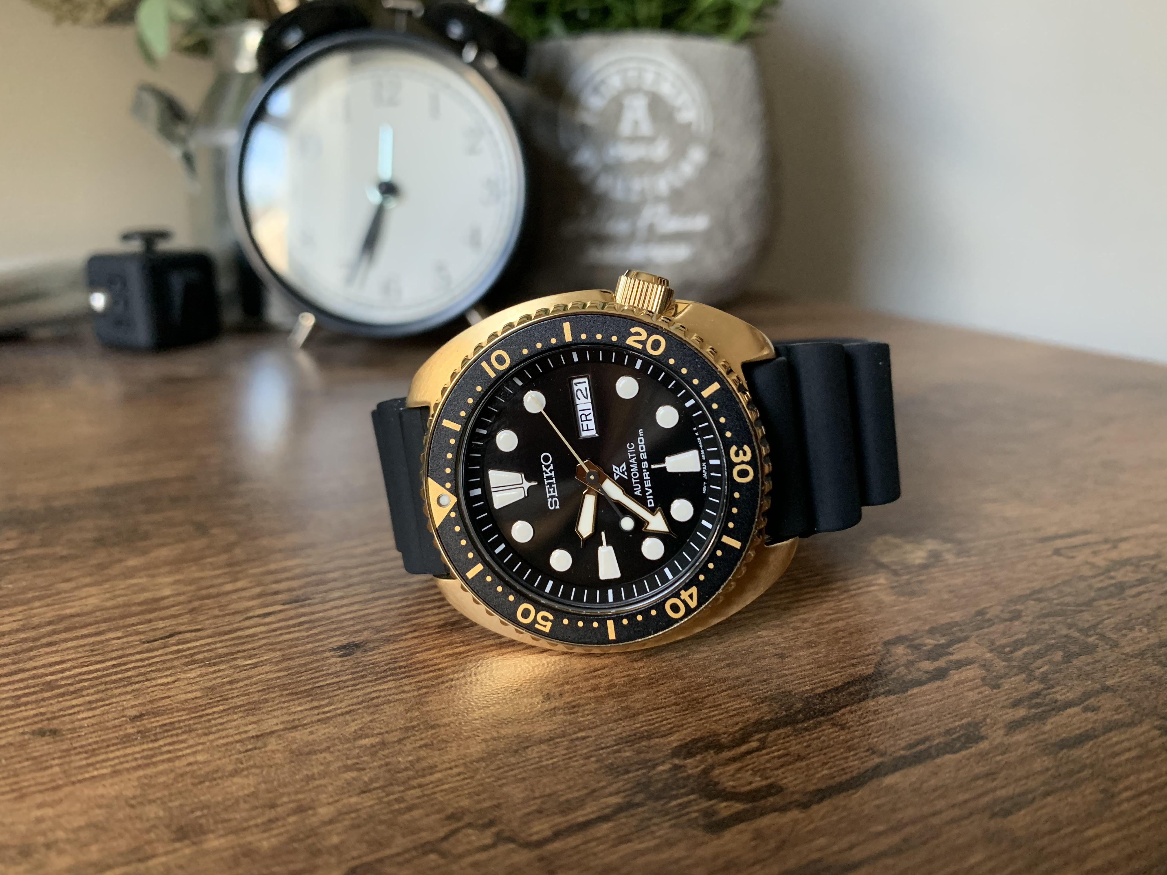 seiko prospex diver gold