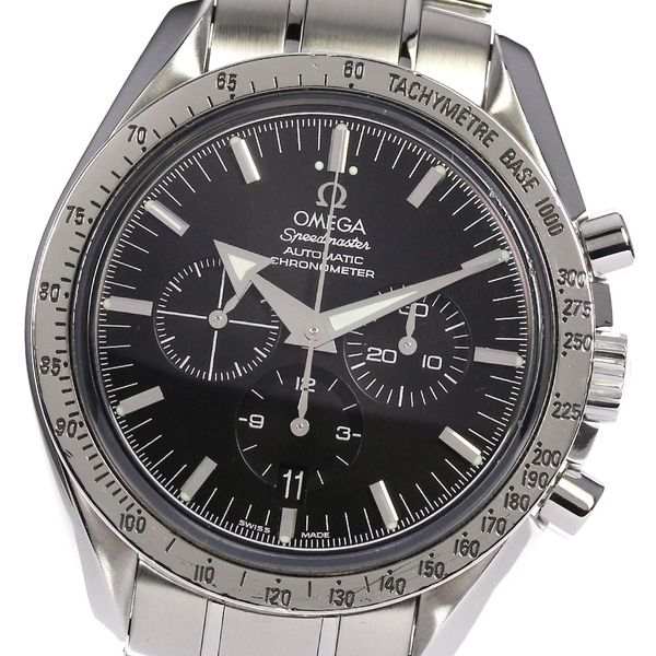 ★With box and warranty card [OMEGA] Omega Speedmaster Broad Arrow 3551. ...