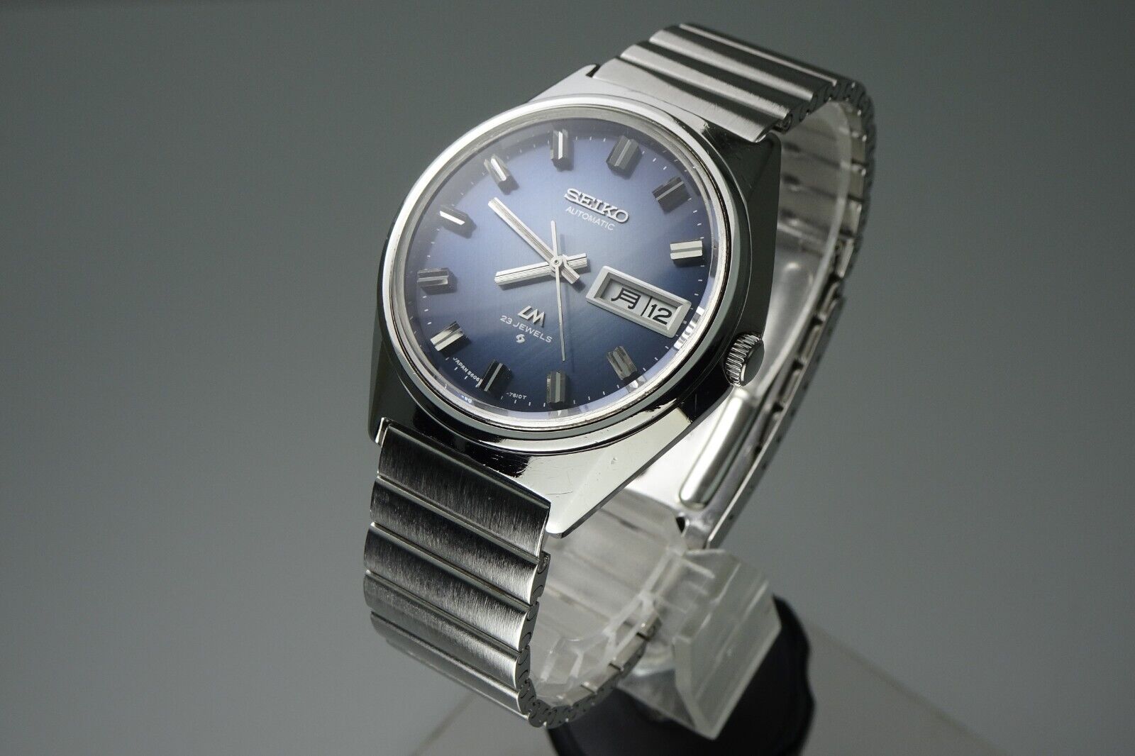 Vintage 1973 JAPAN SEIKO LORD MATIC WEEKDATER 5606-7260 23Jewels