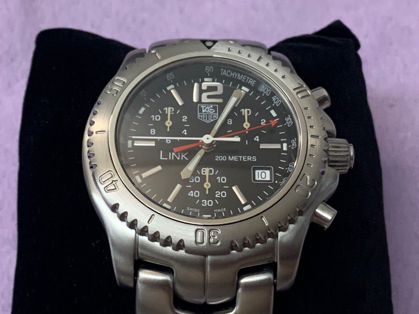 TAG HEUER CT1111 LINK JASON BOURNE MATT DAMON WATCH QUARTZ