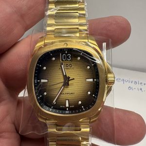 TISSOT T-WAVE T1122102211300 MOP DIAL PVD GOLD STEEL SWISS  display picture 3