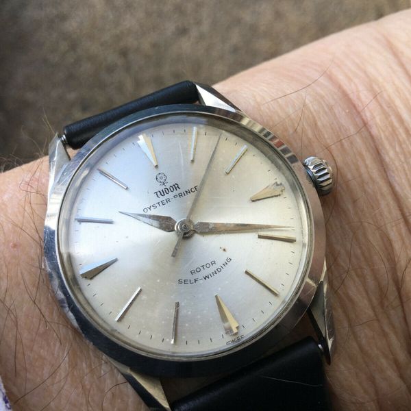 Vintage S/S Mans Tudor Oyster Automatic Watch By Rolex Ref 7967 ...